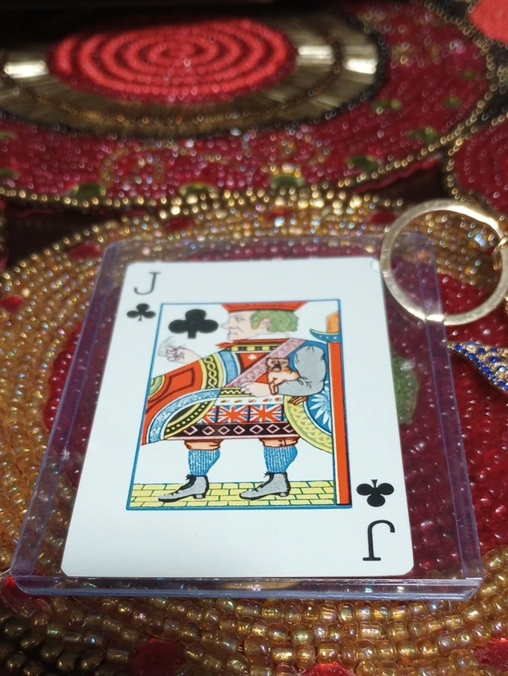 Tiffany & Co Playing Card With Fashion Keychain